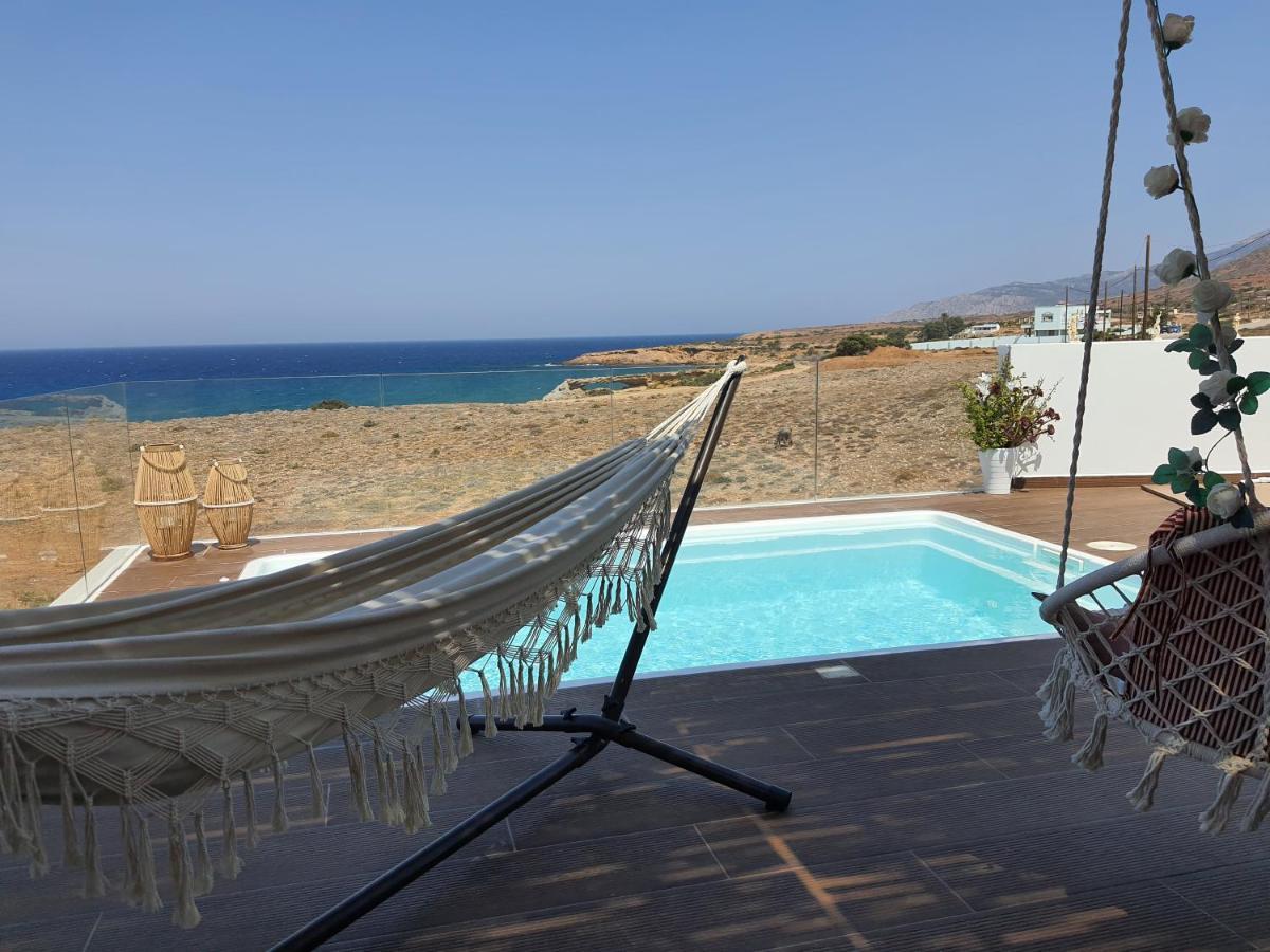 Tramonto Luxury Villa No1- Breathtaking Sunset View Foinikion Luaran gambar