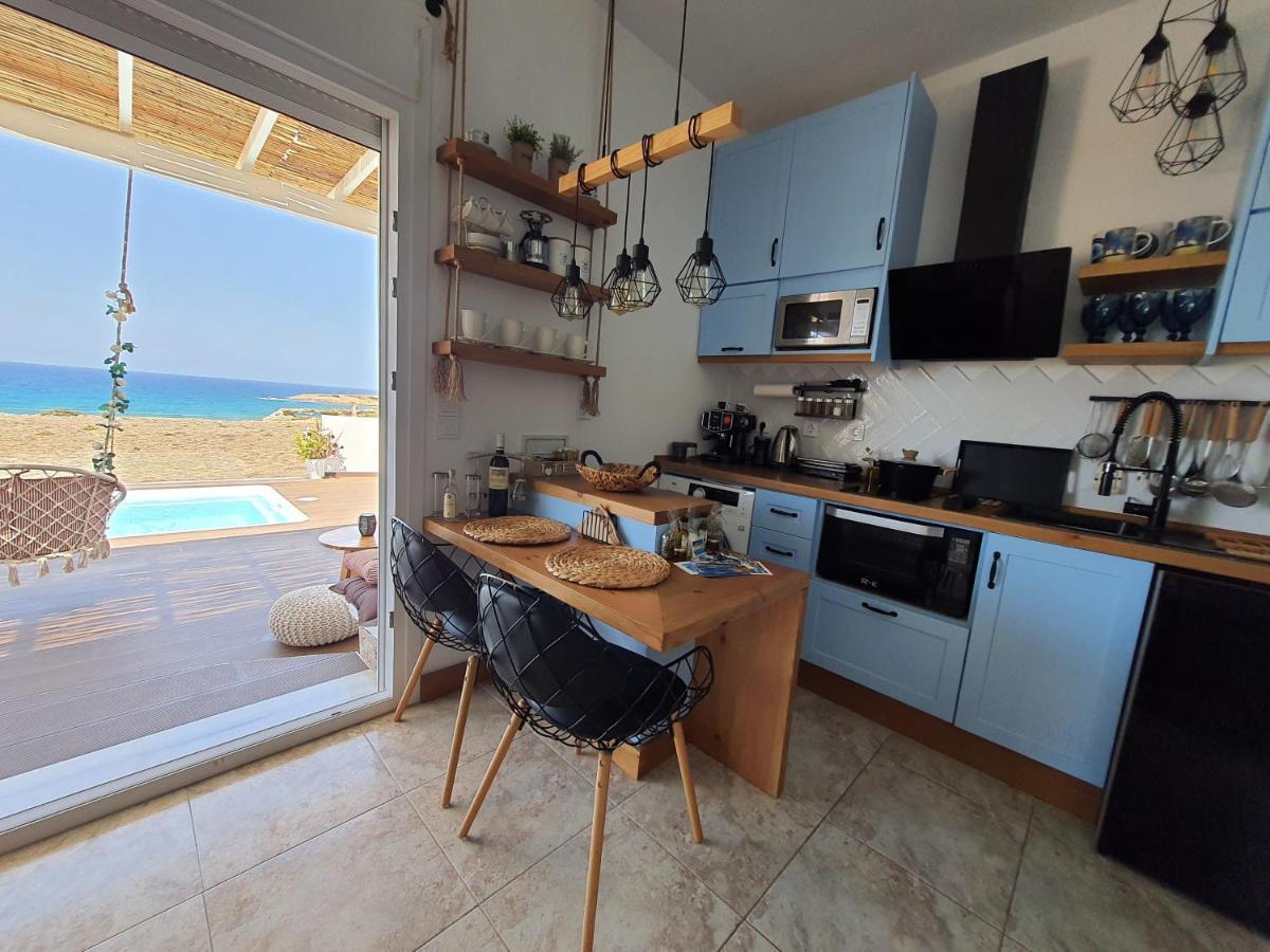 Tramonto Luxury Villa No1- Breathtaking Sunset View Foinikion Luaran gambar