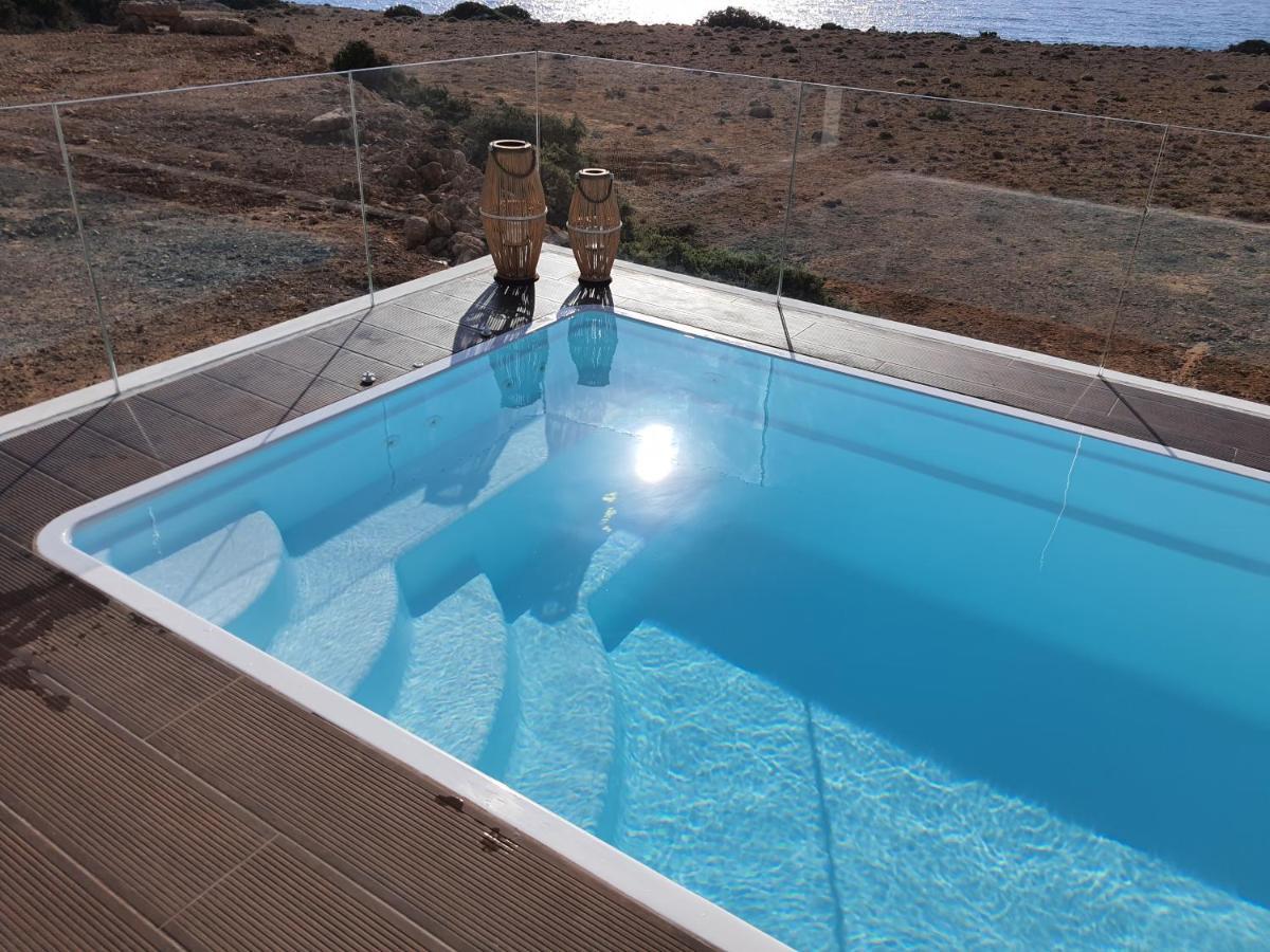 Tramonto Luxury Villa No1- Breathtaking Sunset View Foinikion Luaran gambar